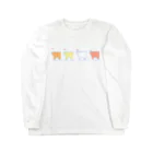 星華 -SEIKAcreate-のクマ、クマ、クマ、クマ。 Long Sleeve T-Shirt