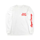 Liquid Courage officialのビールくん L/S ロングスリーブTシャツ