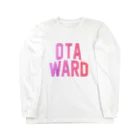 JIMOTO Wear Local Japanの大田区 OTA WARD ロングスリーブTシャツ