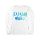 JIMOTO Wear Local Japanの板橋区 ITABASHI WARD ロングスリーブTシャツ