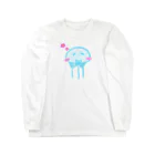 夜店のうれしいくらげくん Long Sleeve T-Shirt