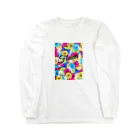 YamadatinkuのFlower『花』カラフル Long Sleeve T-Shirt