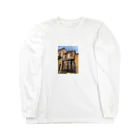 佐々木のフランス　スミュールアンノーソワの廃墟 롱 슬리브 티셔츠