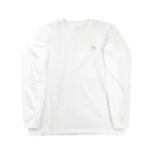 k t yの王冠モチーフロゴ　バックプリント Long Sleeve T-Shirt