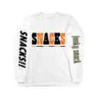 SNACKSのロゴミックス　s－１（001→004） ロングスリーブTシャツ