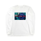 Never Bad Endのa blue butterfly Long Sleeve T-Shirt