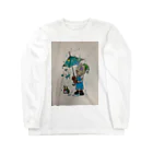 SNACKSのトビーと雨（M003） Long Sleeve T-Shirt