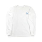 まめるりはことりのおしゃまな止まり木セキセイインコちゃん【まめるりはことり】 Long Sleeve T-Shirt