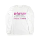 Les survenirs chaisnamiquesのGoing Straight in straits 2001 ver.-Logo ロングスリーブTシャツ