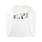 NAZONAZO-Storeの夢みるクロネコ Long Sleeve T-Shirt