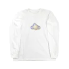 まふゆ村の偏光の雲☁️ ロングスリーブTシャツ