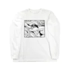 ナイロドノのぎゅうぎゅうオオサンショウウオ Long Sleeve T-Shirt