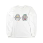 ☆PenguinShan☆- ﾍﾟﾝｷﾞﾝｼｬﾝ -のペン号泣ウエディング🐧ペンギン Long Sleeve T-Shirt