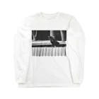 Ngorongoro＊Pixelのcrow's monochrome(α Long Sleeve T-Shirt