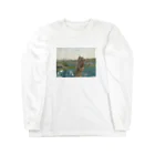 FILM NEMURU GOODSのどこかの石ロゴ入り Long Sleeve T-Shirt