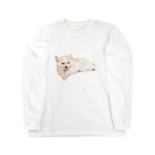 うちのおフロさんのうちのおフロさん（真顔くつろぎver） Long Sleeve T-Shirt