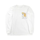 春風工房の秋田犬の展覧会立ち込み練習 Long Sleeve T-Shirt