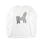 Kelfoy.のくろねこ ロングスリーブTシャツ