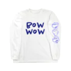 じゅんこママの店のbow wow ロングスリーブTシャツ