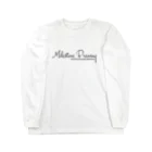 MilestoneBrewingのMilestone Brewingシンプルロゴトップス Long Sleeve T-Shirt