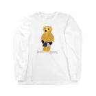 koyo_mのkoyo bear① ロングスリーブTシャツ