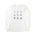 A2C COLLECTIONの数字起源 Long Sleeve T-Shirt