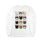 OSORAの日本の猫たち Long Sleeve T-Shirt