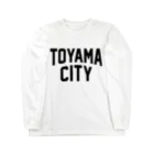 JIMOTOE Wear Local Japanの富山市 TOYAMA CITY ロングスリーブTシャツ