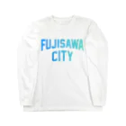 JIMOTOE Wear Local Japanの藤沢市 FUJISAWA CITY Long Sleeve T-Shirt