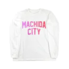 JIMOTOE Wear Local Japanの町田市 MACHIDA CITY Long Sleeve T-Shirt