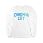 JIMOTOE Wear Local Japanの一宮市 ICHINOMIYA CITY ロングスリーブTシャツ