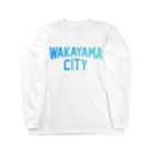 JIMOTO Wear Local Japanの 和歌山市 WAKAYAMA CITY ロングスリーブTシャツ