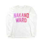 JIMOTO Wear Local Japanの中野区 NAKANO WARD ロングスリーブTシャツ