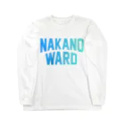 JIMOTOE Wear Local Japanの中野区 NAKANO WARD Long Sleeve T-Shirt