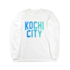 JIMOTOE Wear Local Japanの高知市 KOCHI CITY Long Sleeve T-Shirt