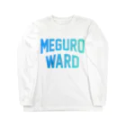 JIMOTO Wear Local Japanの目黒区 MEGURO WARD ロングスリーブTシャツ