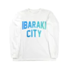 JIMOTOE Wear Local Japanの茨木市 IBARAKI CITY ロングスリーブTシャツ