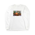 ya-pyのラーメン 徳島 肉 おもしろ ギャグ ご当地 Long Sleeve T-Shirt