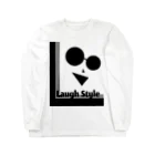 笑顔と癒しの町のLaugh Style Long Sleeve T-Shirt