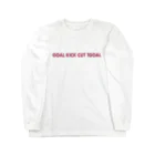 shop"Rosani"のgoal kick cut 1goal【ゴールキックカット1点】 ロングスリーブTシャツ