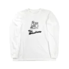 ma_jiiのtheabductionsモノクロ Long Sleeve T-Shirt