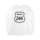 s-nowのROUTE246 WH Long Sleeve T-Shirt