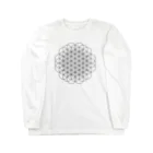 A2C COLLECTIONのFlower of life ロングスリーブTシャツ