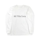 Mi Vida Locaのmividalocaロゴ Long Sleeve T-Shirt
