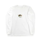 おぽぽ商店のたまにする、悲しい顔ver. Long Sleeve T-Shirt