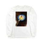 peke pekeの食べかケーキ　食べかけ　ケーキ Long Sleeve T-Shirt