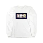 irukatohitoの標本を旅するイルカ Long Sleeve T-Shirt