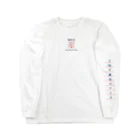 LsDF   -Lifestyle Design Factory-のチャリティー【Listen to…】white Long Sleeve T-Shirt