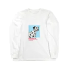 東京奮起させるのダルメシアン Dalmatian ロングスリーブTシャツ