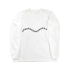 小鳥と映画館の猫に踏まれたわ 薄い色バージョン Long Sleeve T-Shirt